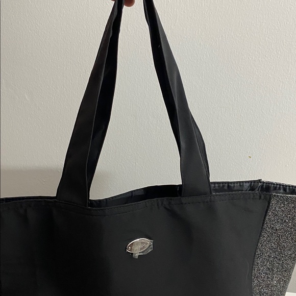 COACH Elegant Black and Silver Tote Bag - Picture 5 of 5